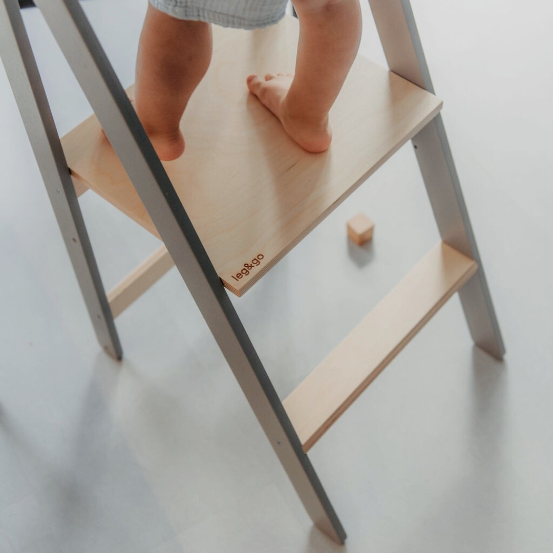 Tour d’apprentissage pliable pour enfant avec barrière amovible – Image 19