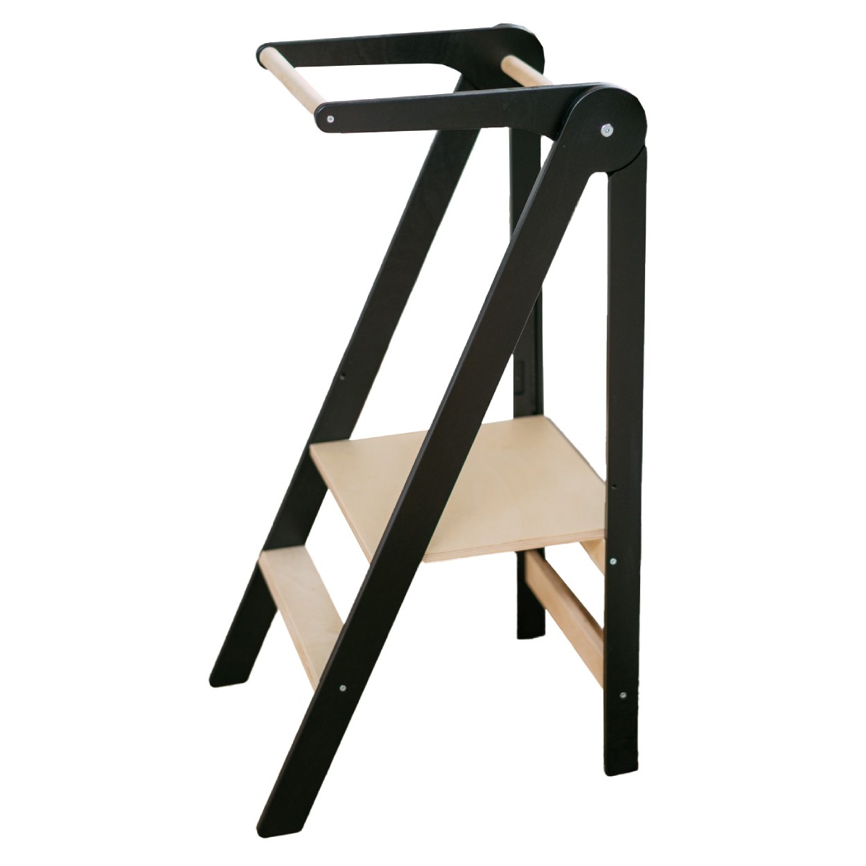 Tour d’apprentissage pliable pour enfant avec barrière amovible – Image 21