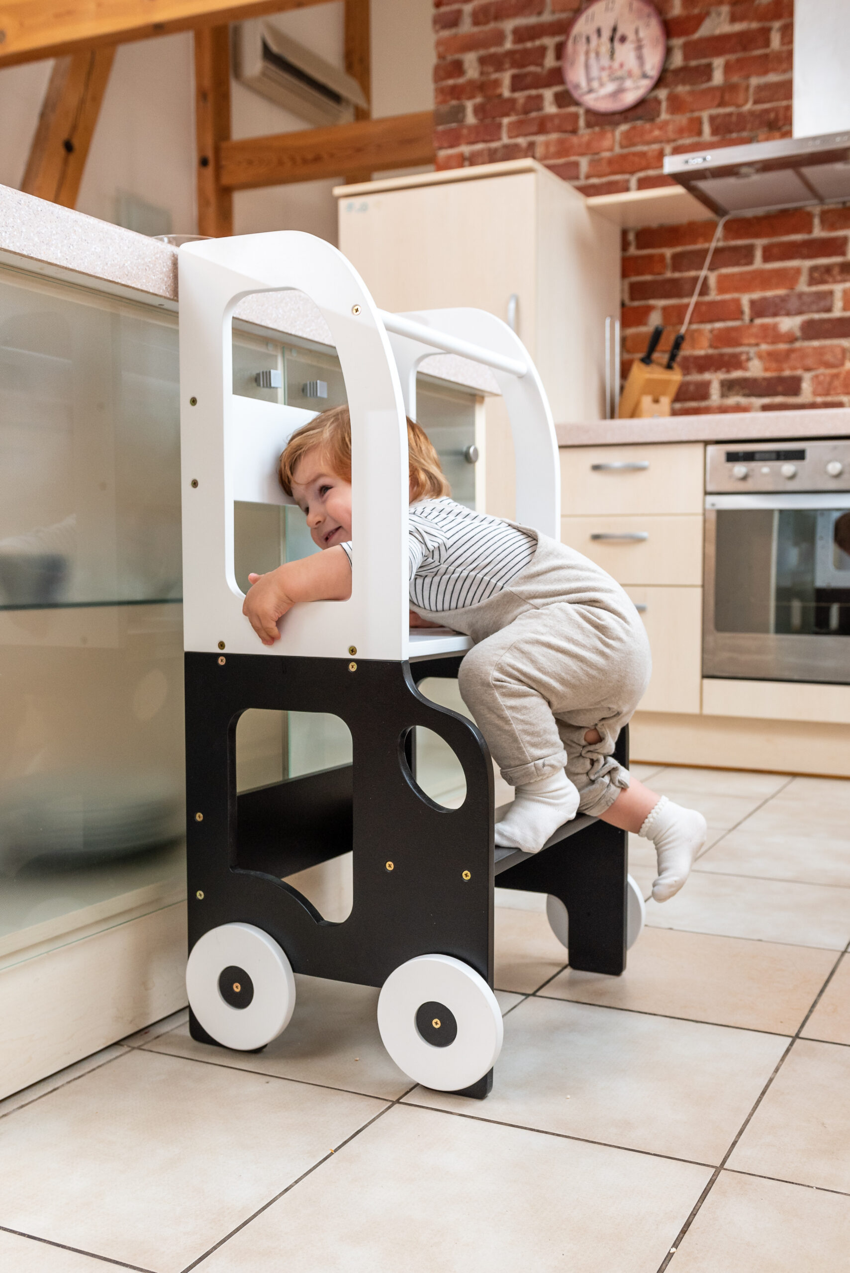 Tour d'observation Voiture 2-en-1 | Tour de cuisine enfant – Image 8