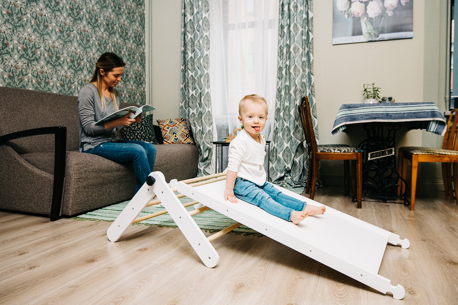 Rampe pour Triangle de Pikler - Double face escalade – Image 4